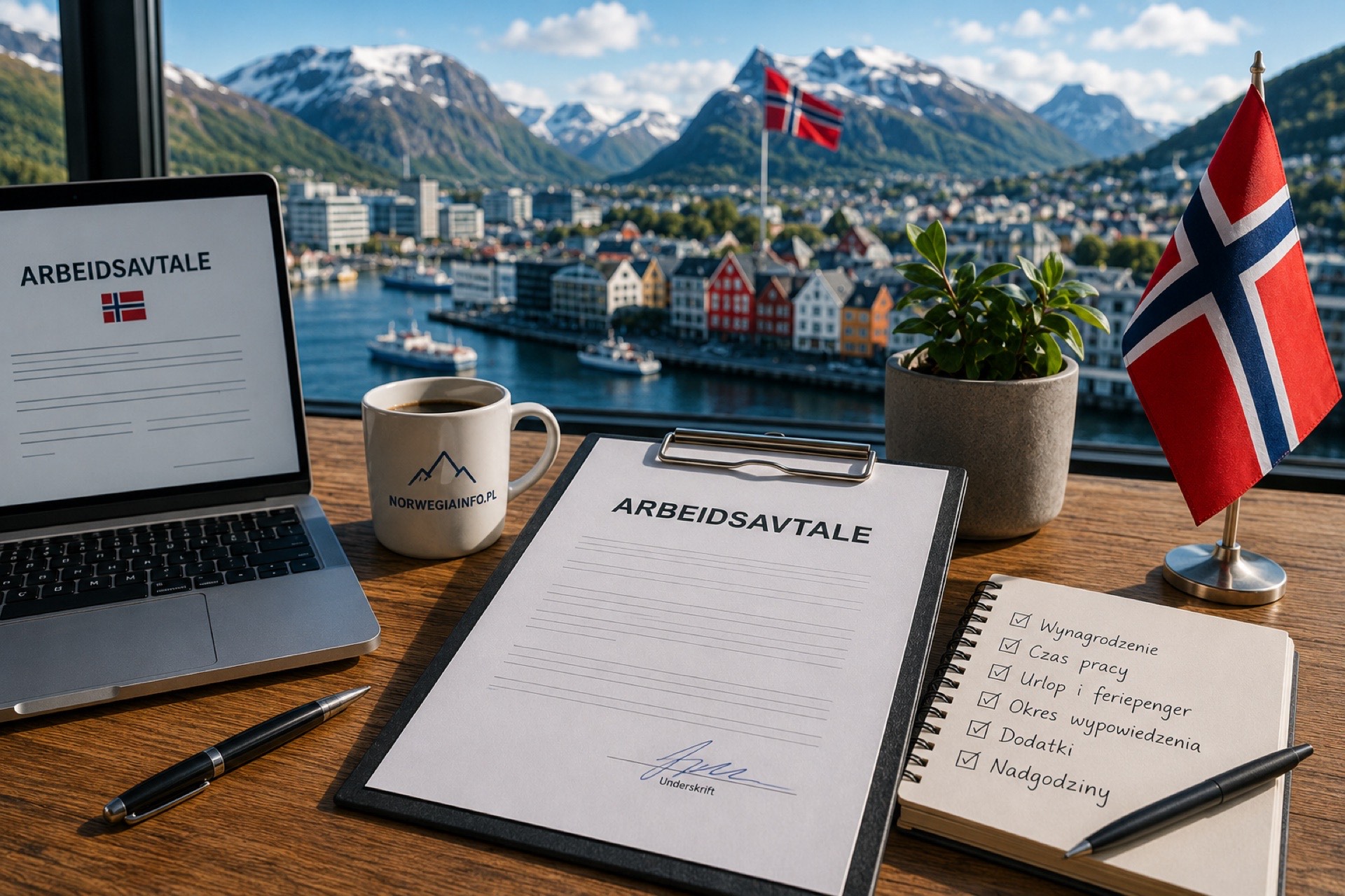 Umowa o pracę w Norwegii – czym jest arbeidsavtale?